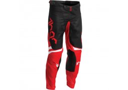 Kalhoty THOR PULSE červeno/bílé 2022