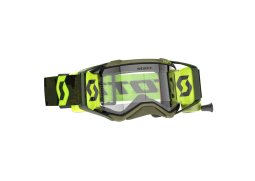 Brýle SCOTT PROSPECT SUPER WFS kaki green/neon yellow