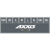 Přilba AXXIS WOLF ABS STAR TRACK A4 GLOSS bílo černo oranžová