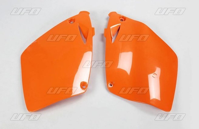 Boční tabulky KTM 520SX 00-02 oranžová