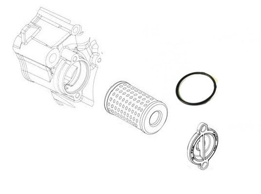 O kroužek víčka olejového filtru KTM 505SX-F 2009
