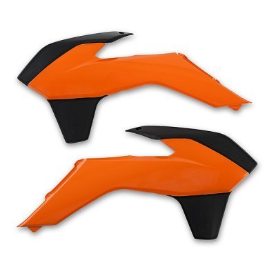 Spoilery KTM 150SX 13-15 bílo/oranžové