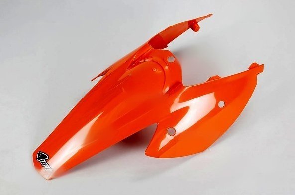 Zadní blatník KTM 250EXC 04-07 oranžový
