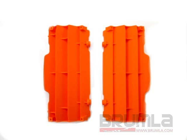 Mřížky chladiče oranžové KTM 200EXC 07-15