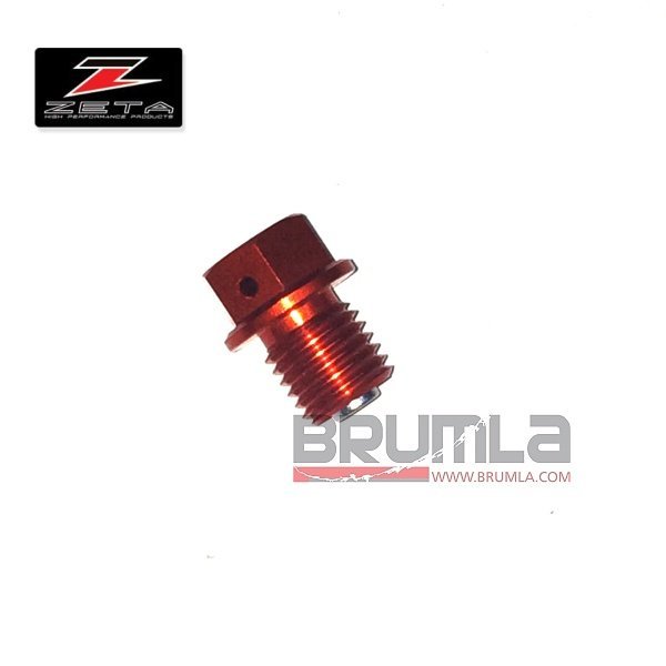 Vypouštěcí zátka motoru KTM 525SM-R 04-05 oranžová