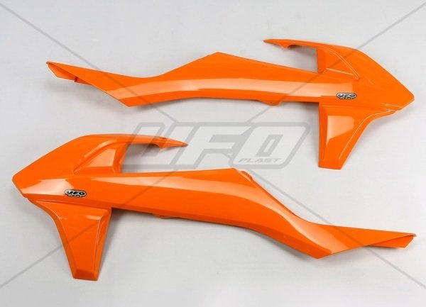 Spoilery KTM 125XC-W 17-19 oranžovo černé