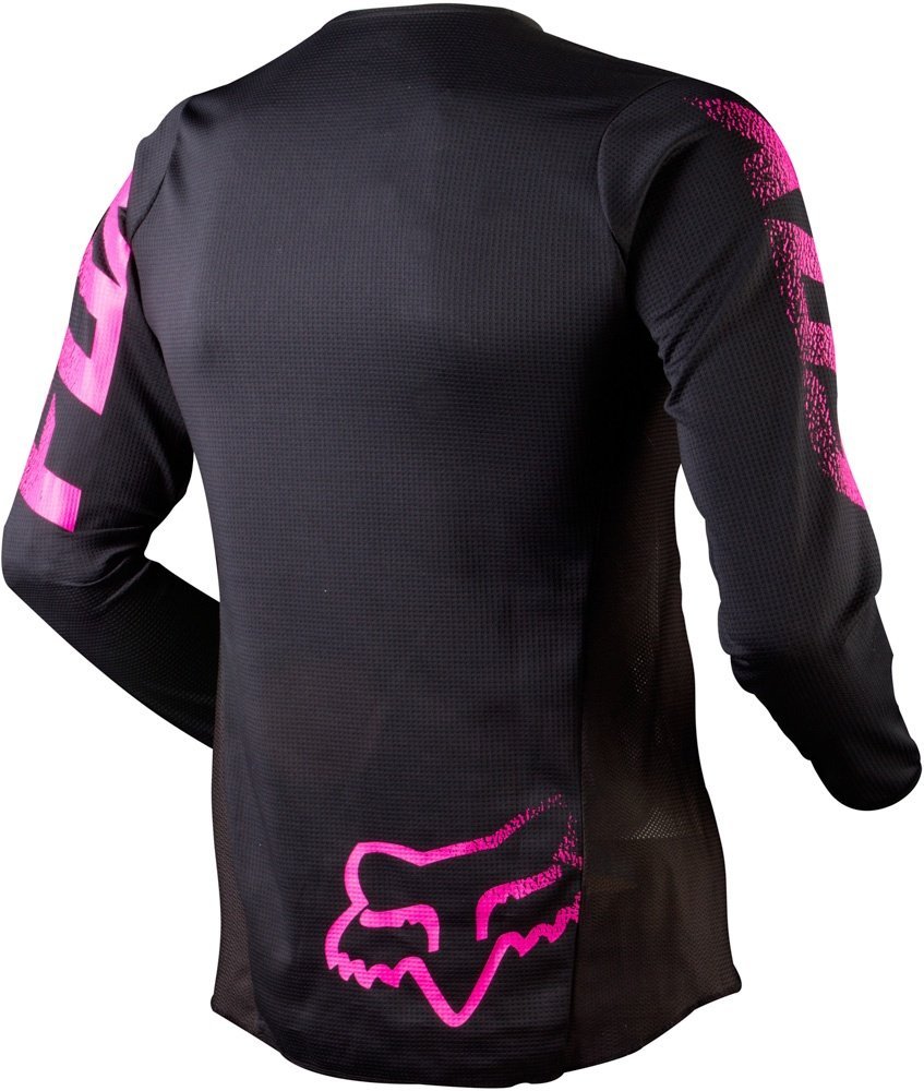 Dámský dres FOX BLACKOUT černo/růžový 2021 XL