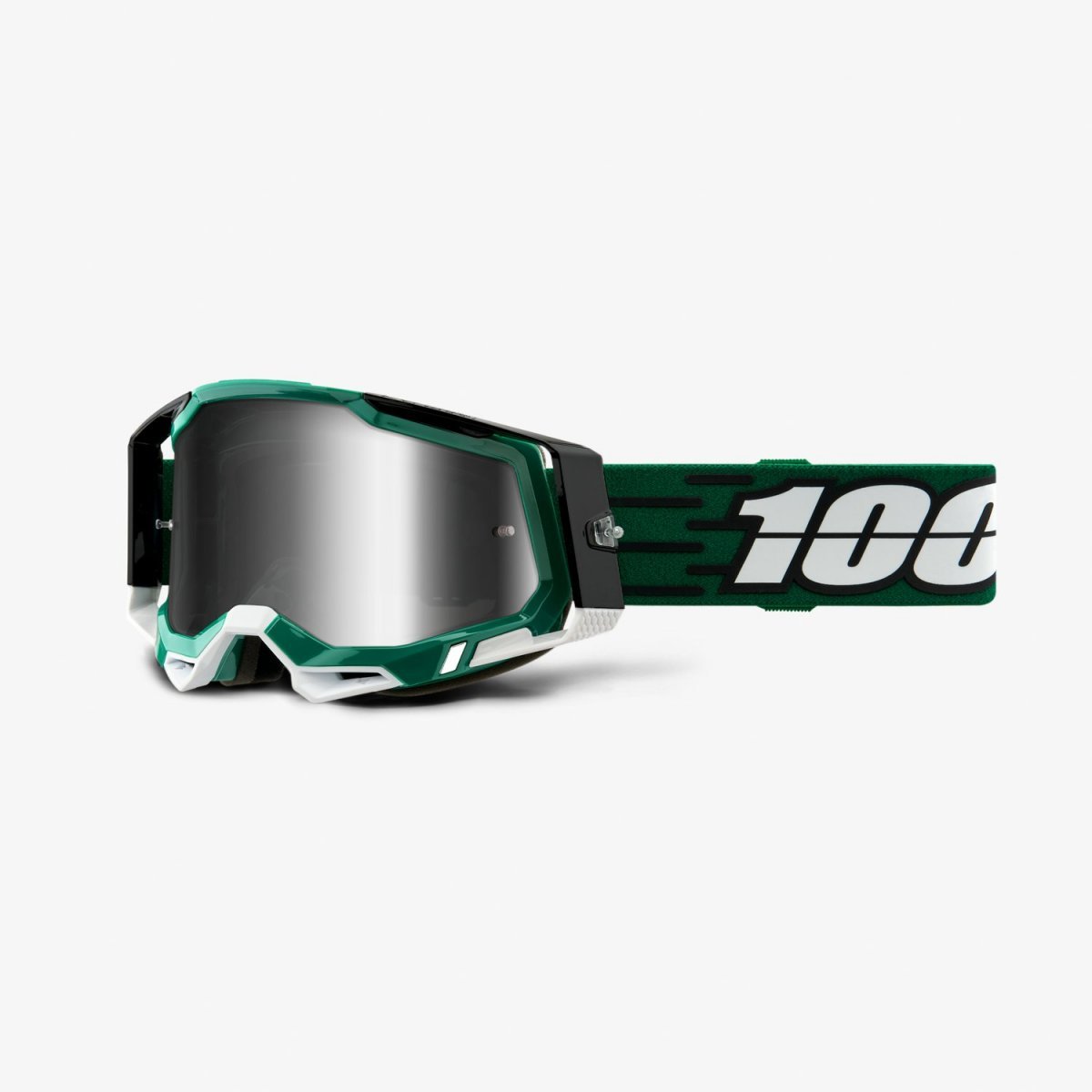 Brýle 100% RACECRAFT2 Milori silver mirror 2021