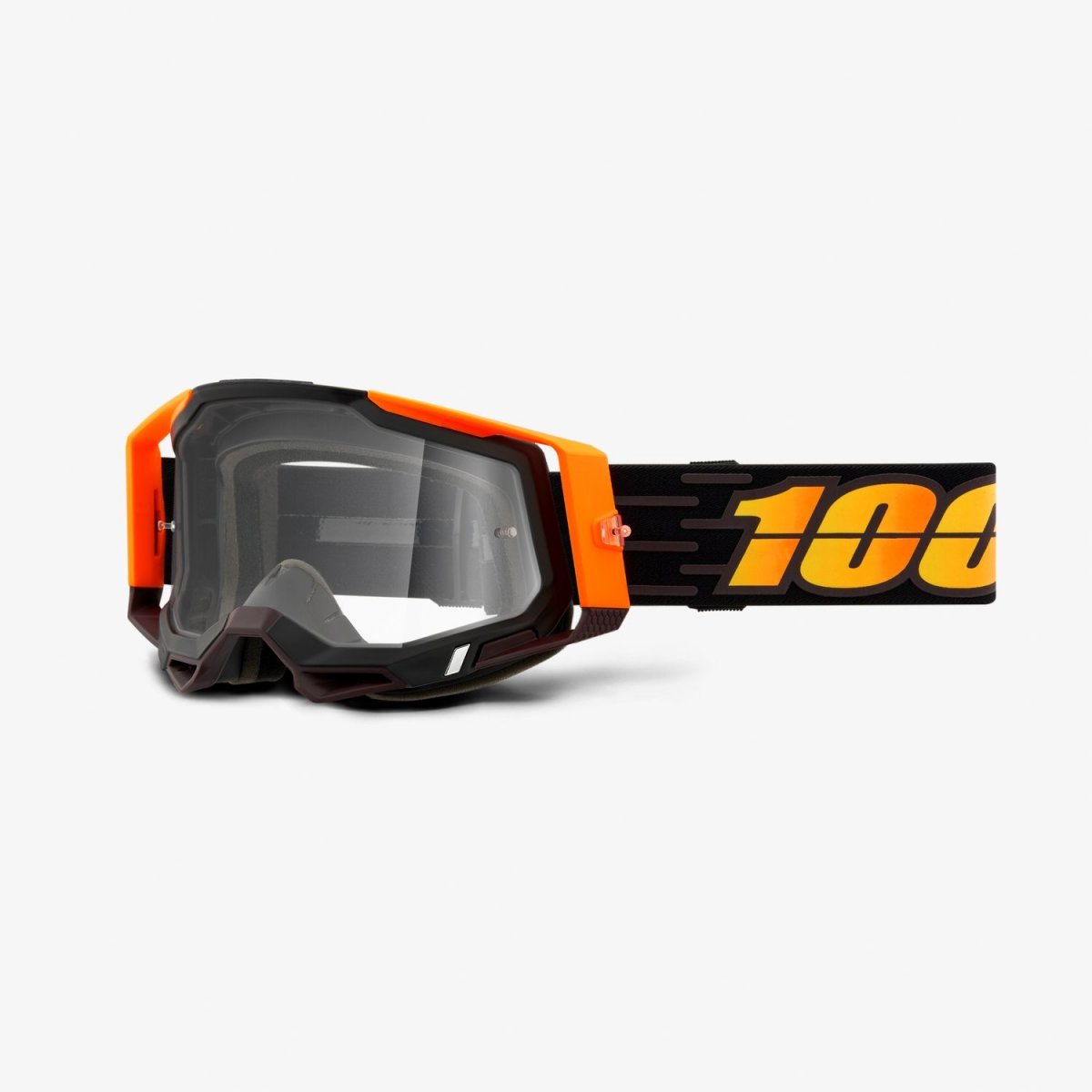 Brýle 100% RACECRAFT2 Costume2 clear mirror 2021