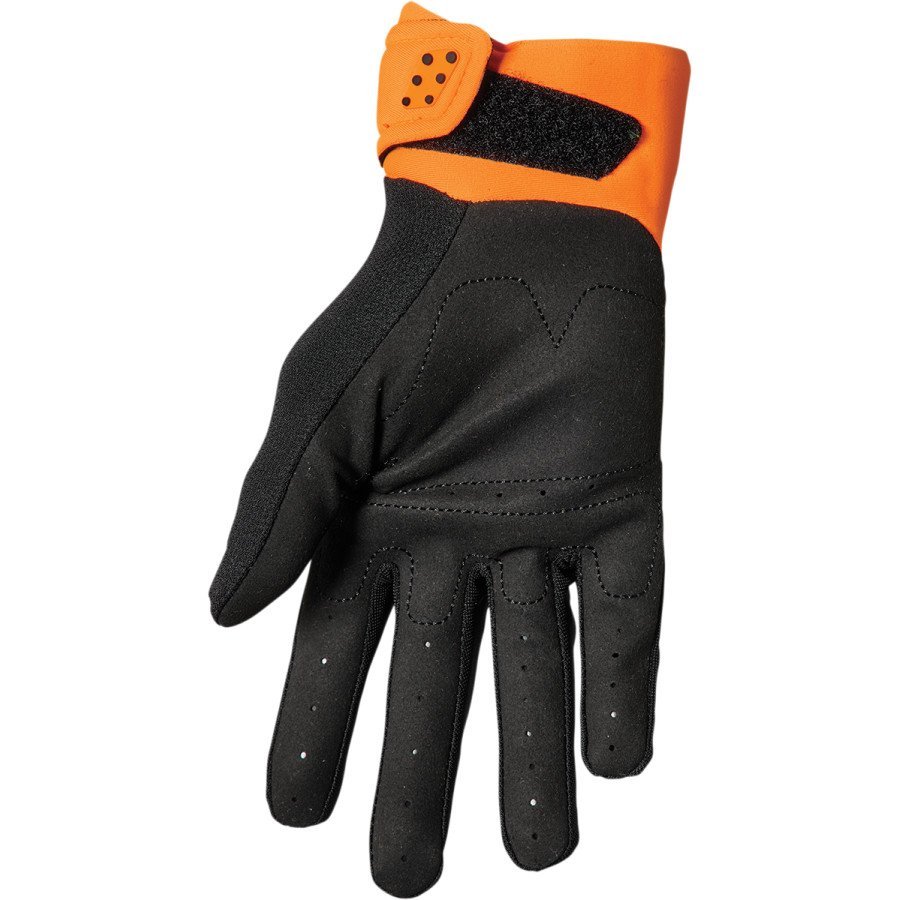 Dětské rukavice THOR SPECTRUM oranžovo/černé 2022 L