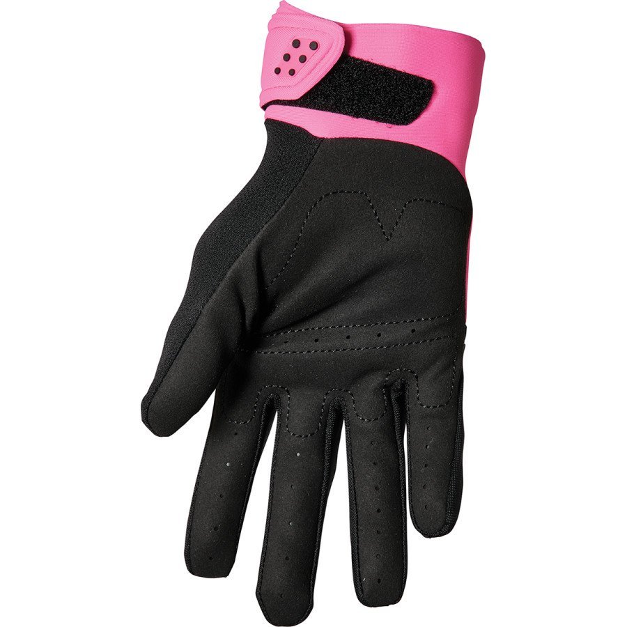 Dámské rukavice THOR SPECTRUM růžovo/černé 2022 L
