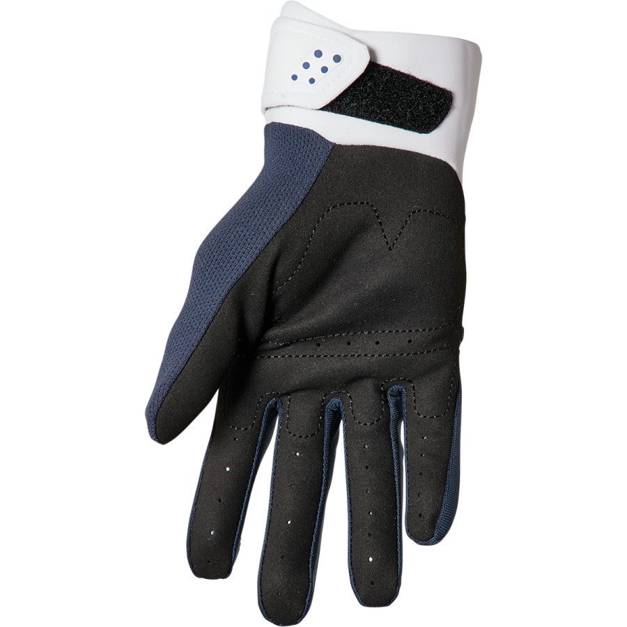 Dámské rukavice THOR SPECTRUM modro/bílé 2022 XL