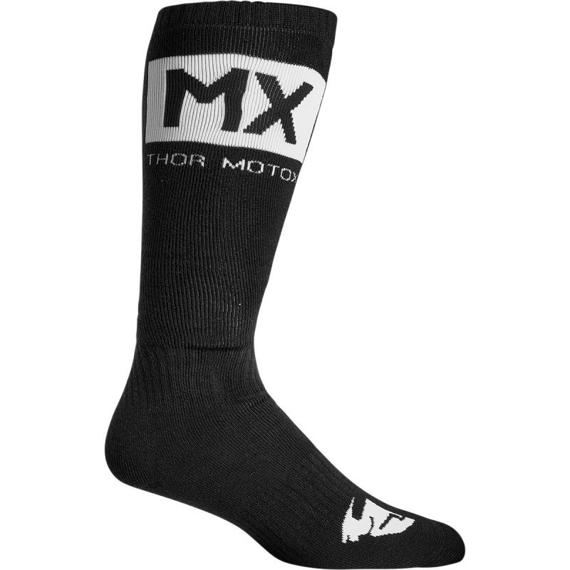 Ponožky THOR black/white 6-9