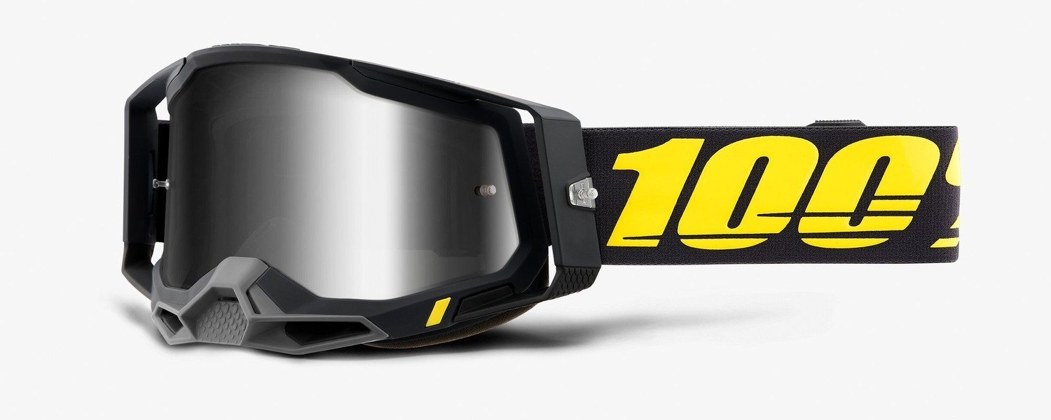 Brýle 100% RACECRAFT2 Mirror Silver