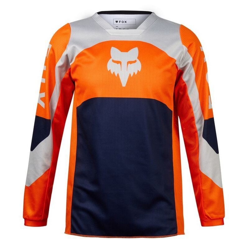 Dětský dres FOX 180 Nitro fluo oranžový YM