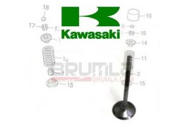 Ventil sací KAWASAKI KX450F 09-15