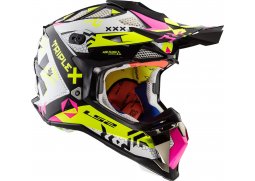 Přilba LS2 MX470 Subverter black/pink/Hi-vis yellow