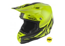 Přilba FLY F2 CARBON SHIELD Hi-Vis/černá 2019