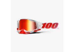 Brýle 100% RACECRAFT2 St-Kith red mirror 2021