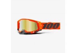 Brýle 100% RACECRAFT2 Kerv gold mirror 2021