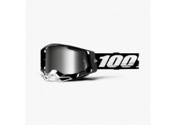 Brýle 100% RACECRAFT2 Black silver mirror 2021