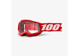 Brýle 100% ACCURI2 Neon Red clear mirror 2021