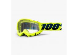 Dětské brýle 100% ACCURI2 Fluo Yellow clear mirror 2021