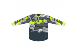 Dres O´Neal Element CAMO šedá/žlutá 