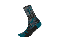 MTB ponožky CAMO šedá/modrá/černá (39-42)