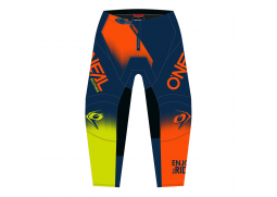 Kalhoty O´Neal Element RACEWEAR modrá/oranžová/žlutá 