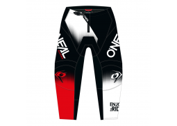 Kalhoty O´Neal Element RACEWEAR černá/bílá/červená 
