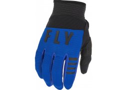 rukavice F-16, FLY RACING - USA 2022 (modrá/černá)