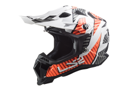 Přilba LS2 MX700 SUBVERTER ASTRO GLOSS white/orange XL