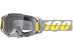 Brýle 100% ARMEGA Goggle Complex Clear Lens žluto šedé