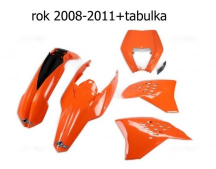 Sada plastů KTM 400EXC-Racing 08-11