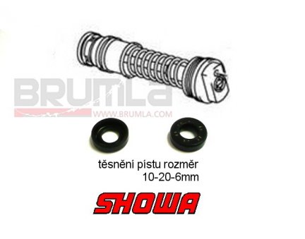 Těsnění  pístu 10-20-6 HONDA CRF450R 02-08