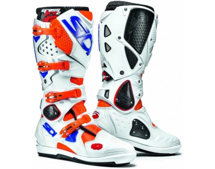 Boty SIDI CROSSFIRE 2 orange fluo/white/blue